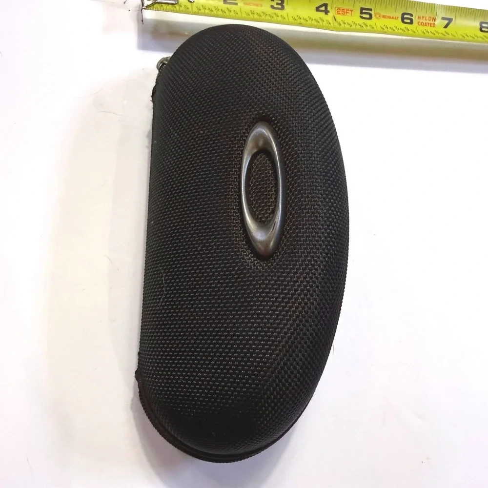 Oakley Large Soft Vault Sunglasses Case Black Ballistic Nylon Zippered Shell